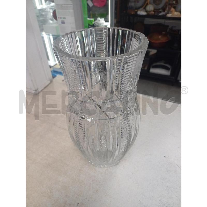 VASO CRISTALLO MOLATO  | Mercatino dell'Usato Moncalieri - fr. moriondo 2