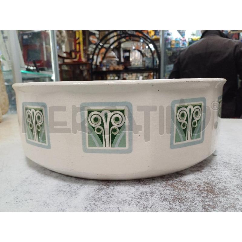 VASO DECORO VERDE VILLEROY BOCH  | Mercatino dell'Usato Moncalieri - fr. moriondo 1
