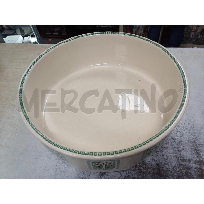 VASO DECORO VERDE VILLEROY BOCH  | Mercatino dell'Usato Moncalieri - fr. moriondo 2