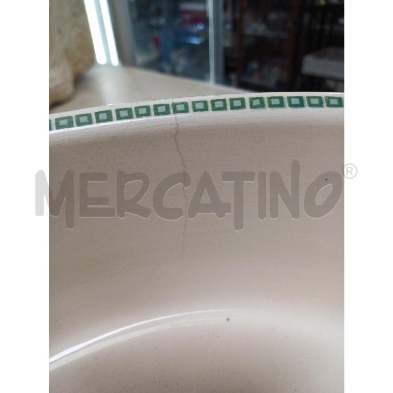 VASO DECORO VERDE VILLEROY BOCH  | Mercatino dell'Usato Moncalieri - fr. moriondo 3