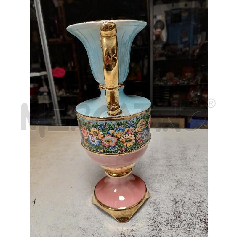 VASO FIORI ROSA CELESTE | Mercatino dell'Usato Moncalieri - fr. moriondo 3
