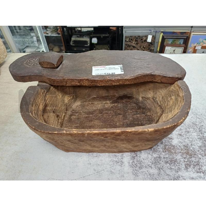VASO LEGNO MONTANARO | Mercatino dell'Usato Moncalieri - fr. moriondo 1