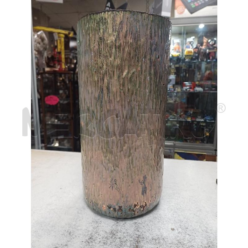 VASO RAME SMALTATO INTERNO BLU DE POLI  | Mercatino dell'Usato Moncalieri - fr. moriondo 1
