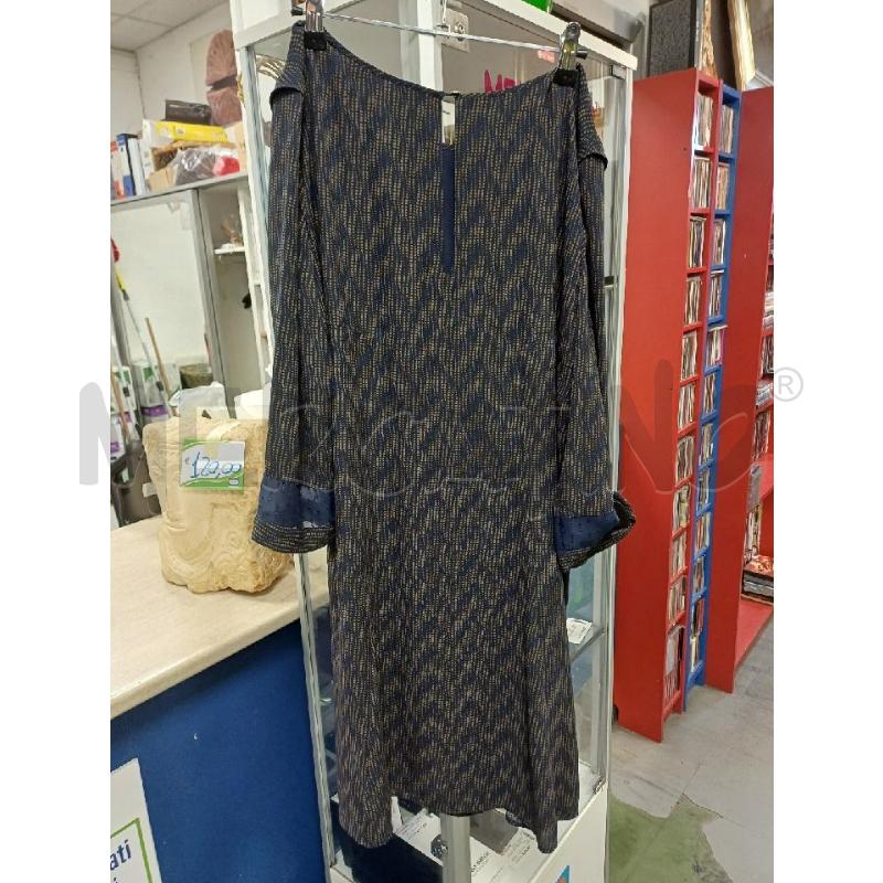 VESTITO DONNA BLU FANGO PATRIZIA PEPE  | Mercatino dell'Usato Moncalieri - fr. moriondo 3