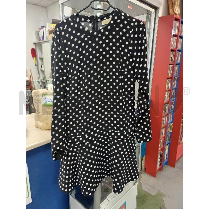 VESTITO DONNA NERO POIS BIANCO MICHAEL KORS | Mercatino dell'Usato Moncalieri - fr. moriondo 1