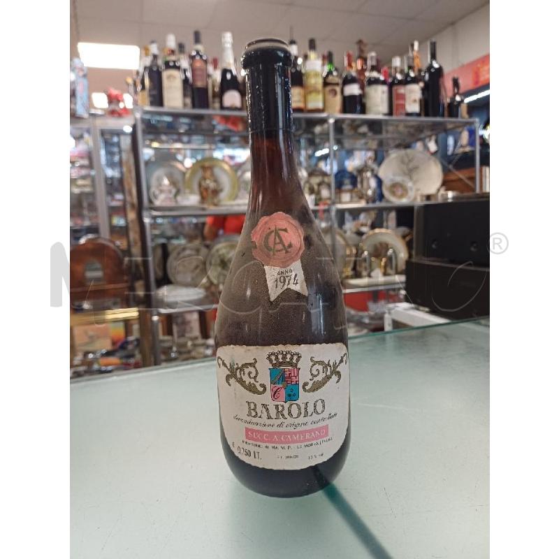 VINO 1974 BAROLO | Mercatino dell'Usato Moncalieri - fr. moriondo 1
