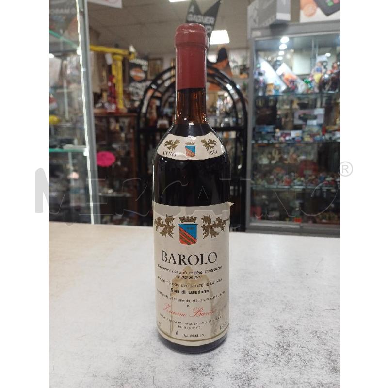 VINO 1987 BAROLO SORI DI BAUDANA  | Mercatino dell'Usato Moncalieri - fr. moriondo 1