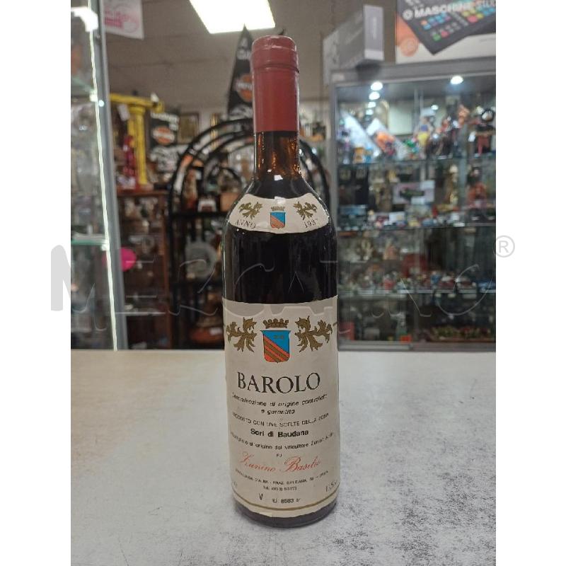 VINO 1987 BAROLO SORI DI BAUDANA  | Mercatino dell'Usato Moncalieri - fr. moriondo 1