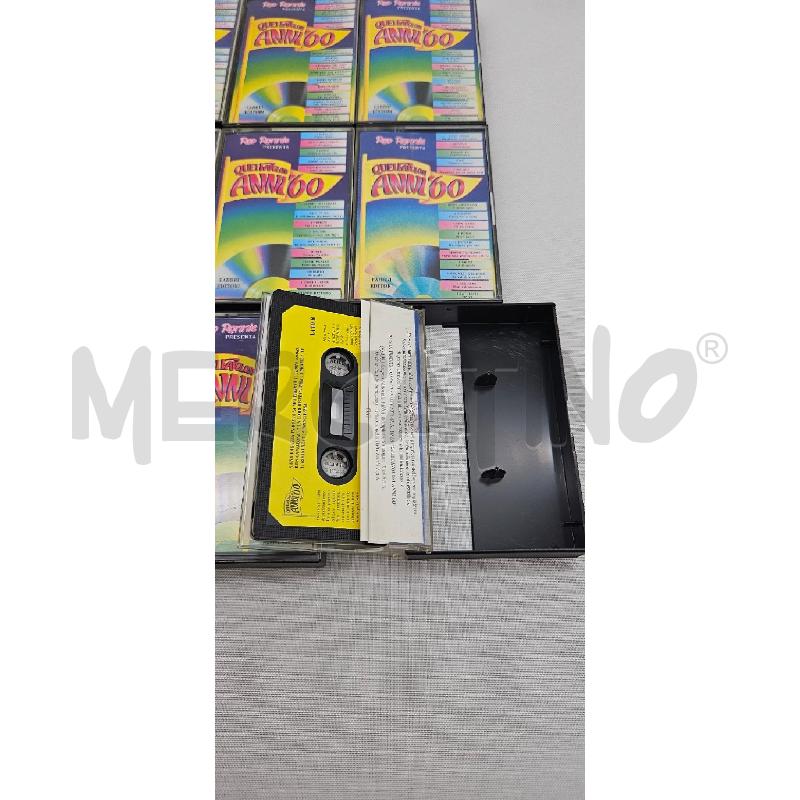 10 MUSICASSETTE QUEI FAVOLOSI ANNI 60 | Mercatino dell'Usato San maurizio canavese 3