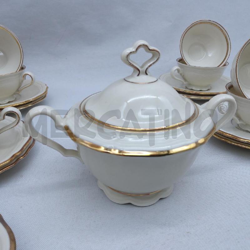 12 TAZZINE BAVARIA MARIE LUISE AVORIO BORDO ORO  | Mercatino dell'Usato San maurizio canavese 5