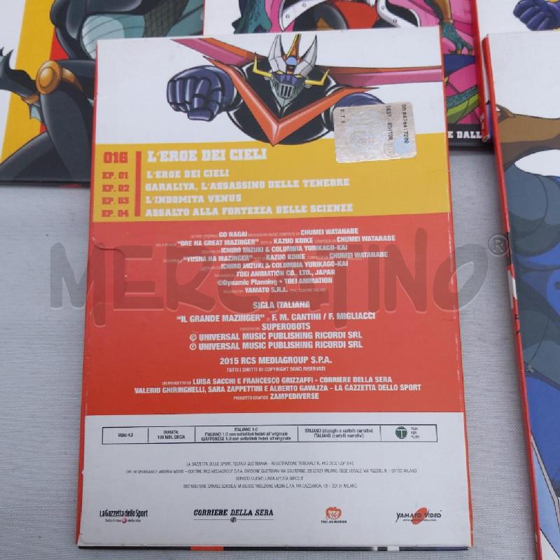 14 DVD BLOCCO IL GRANDE MAZINGA | Mercatino dell'Usato San maurizio canavese 3