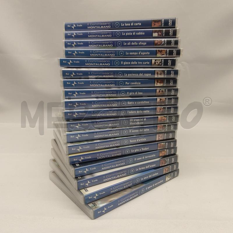 18 DVD IL COMMISSARIO MONTALBANO | Mercatino dell'Usato San maurizio canavese 2