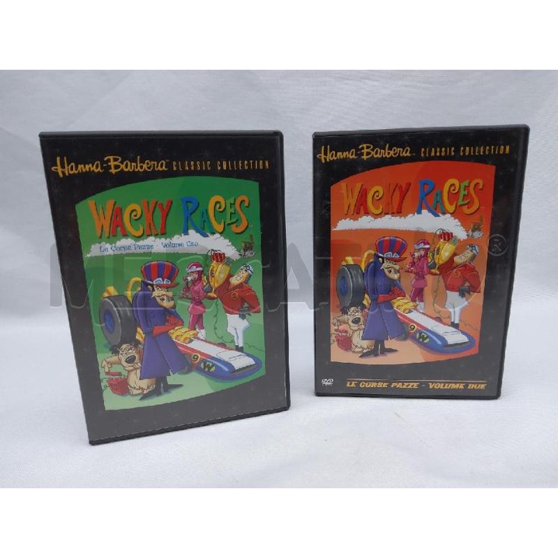 2 DVD WACKY RACES - LE CORSE PAZZE VOL. 1 E VOL 2 | Mercatino dell'Usato San maurizio canavese 1
