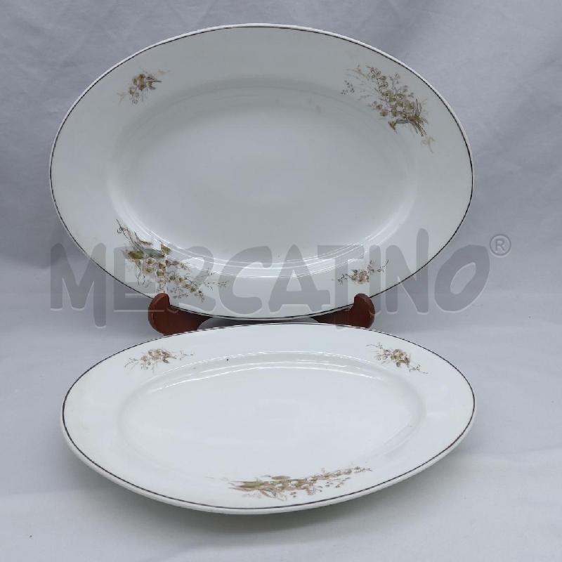 2 VASSOI OVALI LUIGI BELTRAMI TORINO MUGHETTI | Mercatino dell'Usato San maurizio canavese 1