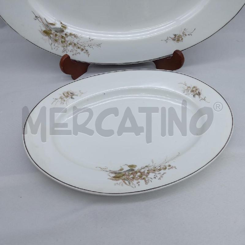 2 VASSOI OVALI LUIGI BELTRAMI TORINO MUGHETTI | Mercatino dell'Usato San maurizio canavese 2