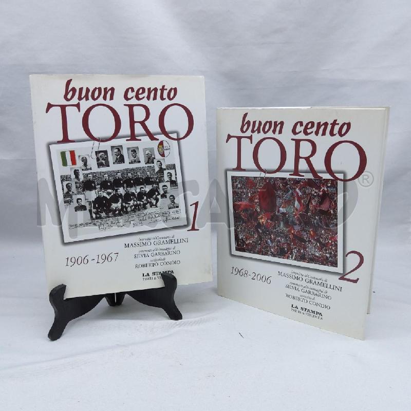 2 VOLUMI TORO BUON CENTO 1906 -2006 | Mercatino dell'Usato San maurizio canavese 1