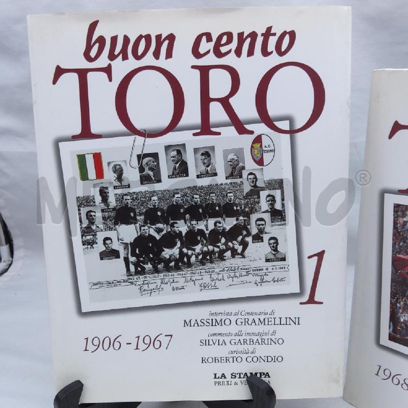 2 VOLUMI TORO BUON CENTO 1906 -2006 | Mercatino dell'Usato San maurizio canavese 2