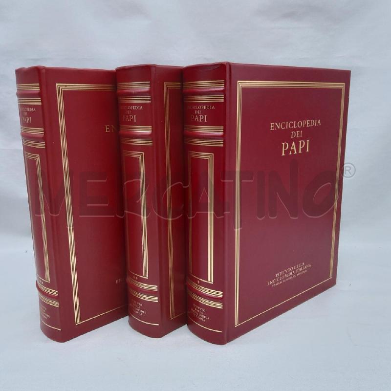 3 VOLUMI ENCICLOPEDIA DEI PAPI TRECCANI | Mercatino dell'Usato San maurizio canavese 1