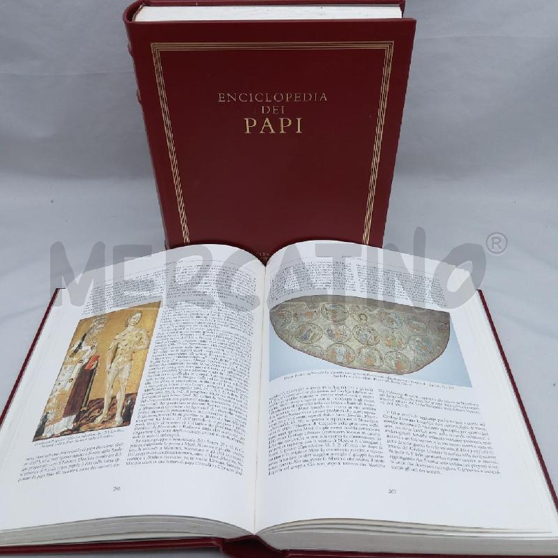 3 VOLUMI ENCICLOPEDIA DEI PAPI TRECCANI | Mercatino dell'Usato San maurizio canavese 3