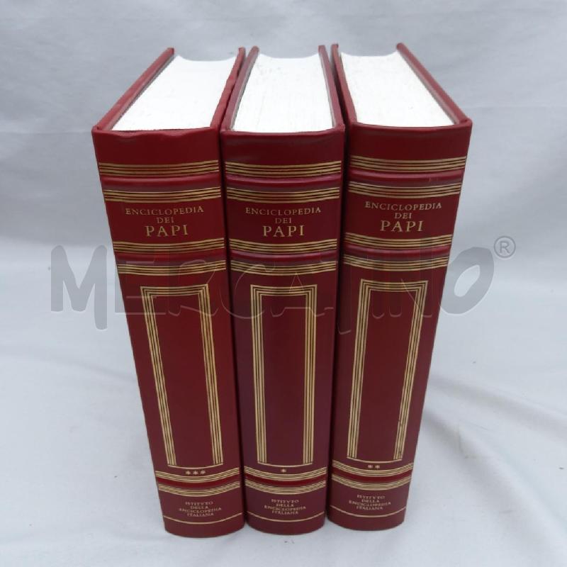 3 VOLUMI ENCICLOPEDIA DEI PAPI TRECCANI | Mercatino dell'Usato San maurizio canavese 4