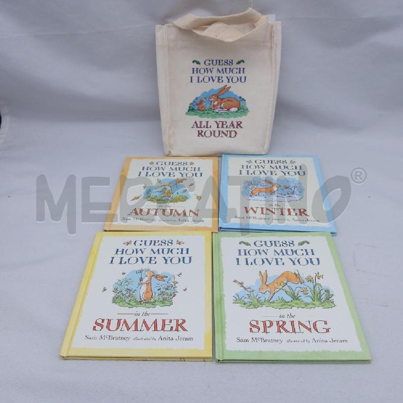 4 LIBRI BAMBINI IN INGLESE BORSETTA TESSUTO | Mercatino dell'Usato San maurizio canavese 1