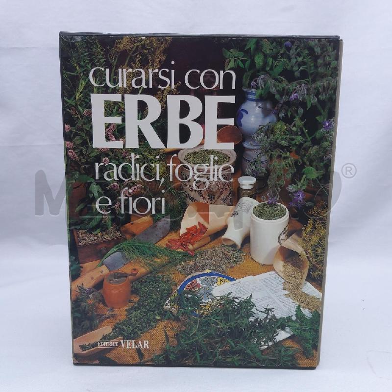4 VOLUMI CURARSI CON LE ERBE RADICI E FOGLIE  | Mercatino dell'Usato San maurizio canavese 1