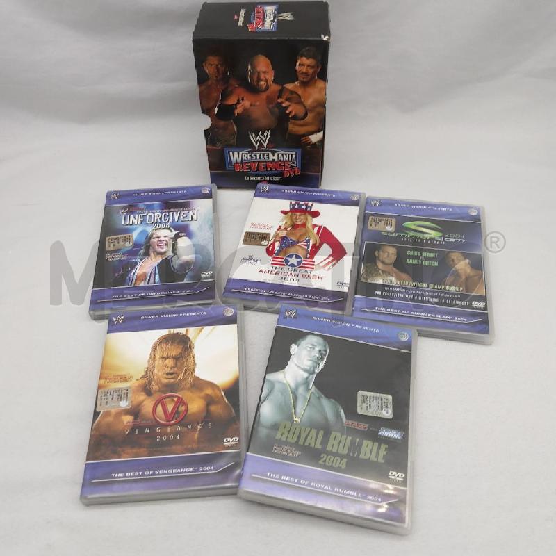 5 DVD COFANETTO WRESTLEMANIA REVENGE | Mercatino dell'Usato San maurizio canavese 2