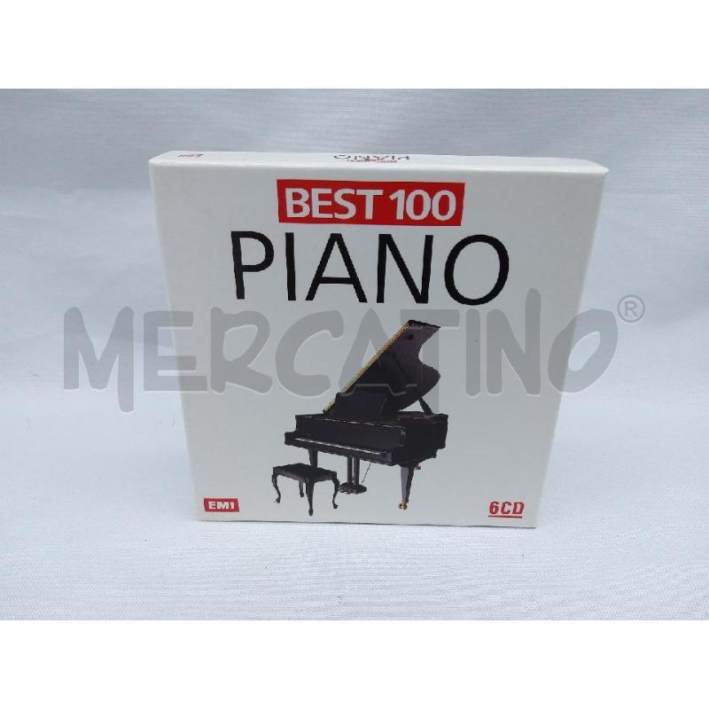 6 CD BEST 100 PIANO EMI | Mercatino dell'Usato San maurizio canavese 1