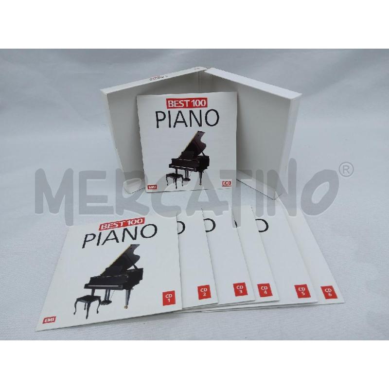 6 CD BEST 100 PIANO EMI | Mercatino dell'Usato San maurizio canavese 2