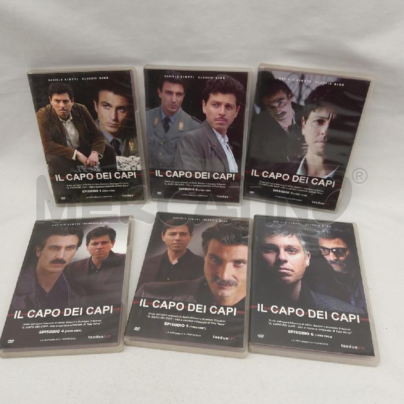 6 DVD COFANETTO IL CAPO DEI CAPI | Mercatino dell'Usato San maurizio canavese 4