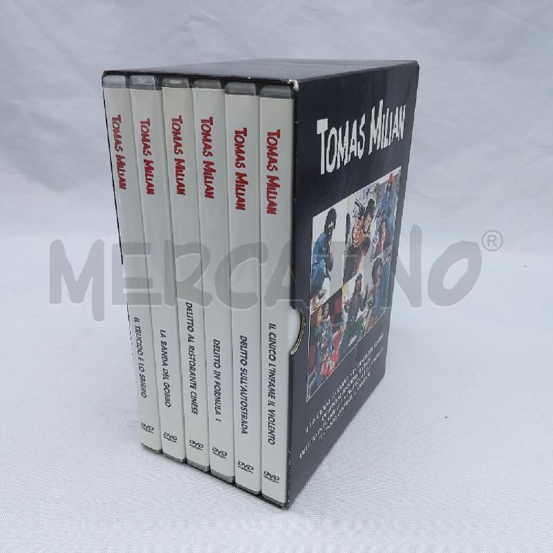 6 DVD COFANETTO TOMAS MILIAN  | Mercatino dell'Usato San maurizio canavese 1
