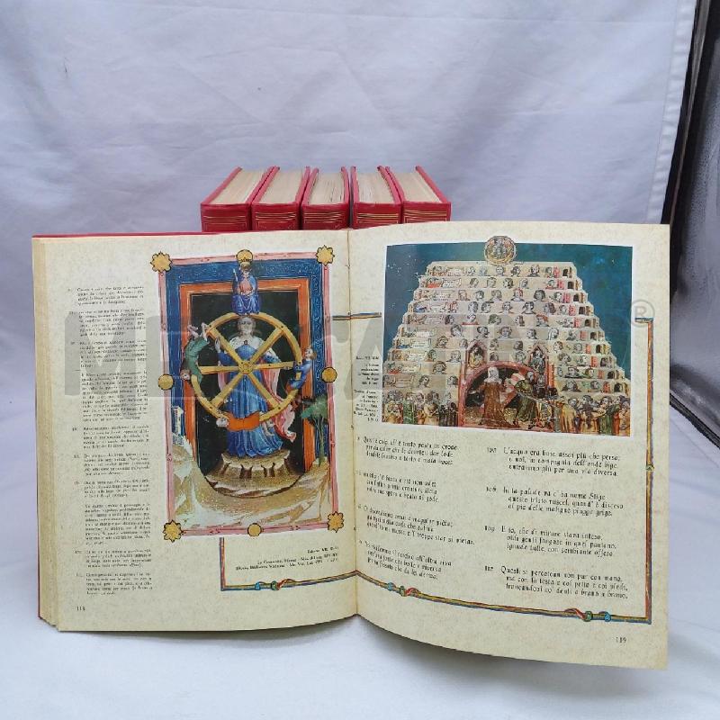 6 VOLUMI DIVINA COMMEDIA FRATELLI FABBRI EDITORI EDIZIONE 1963 | Mercatino dell'Usato San maurizio canavese 4