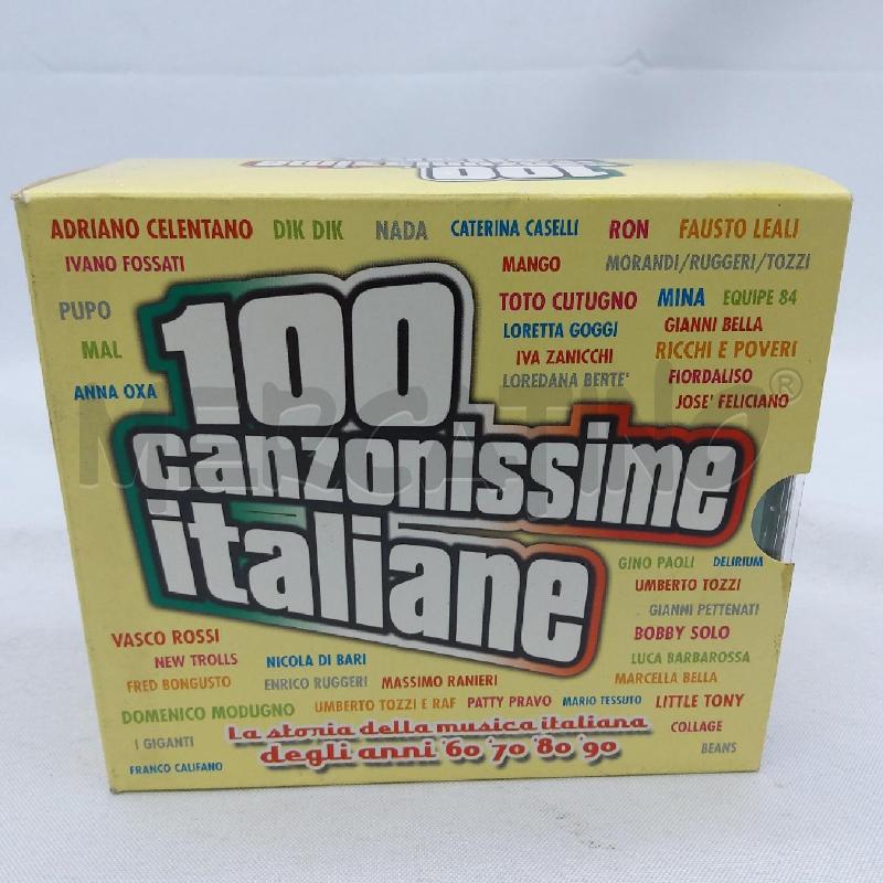 7 CD COFANETTO 100 CANZONISSIME ITALIANE | Mercatino dell'Usato San maurizio canavese 1