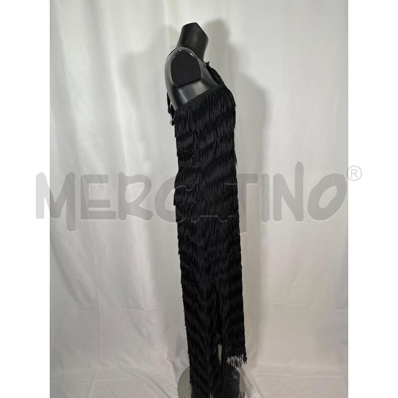 ABITO DONNA PATRIZIA PEPE NERO FRANGE | Mercatino dell'Usato San maurizio canavese 2