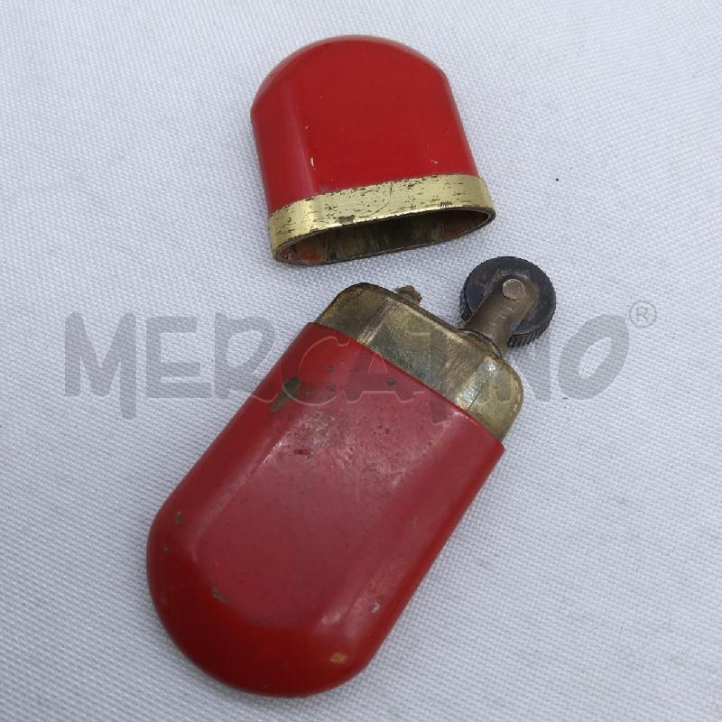 ACCENDINO DA COLLEZIONE BRASS N 5 OTTONE/ROSSO | Mercatino dell'Usato San maurizio canavese 3