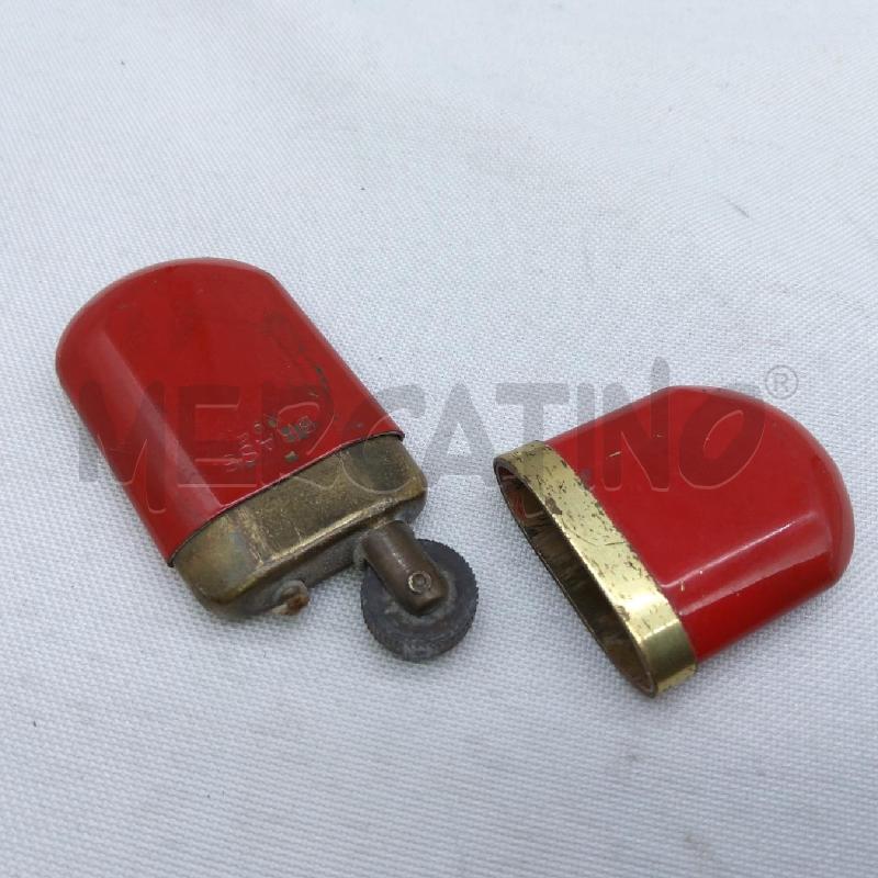 ACCENDINO DA COLLEZIONE BRASS N 5 OTTONE/ROSSO | Mercatino dell'Usato San maurizio canavese 4