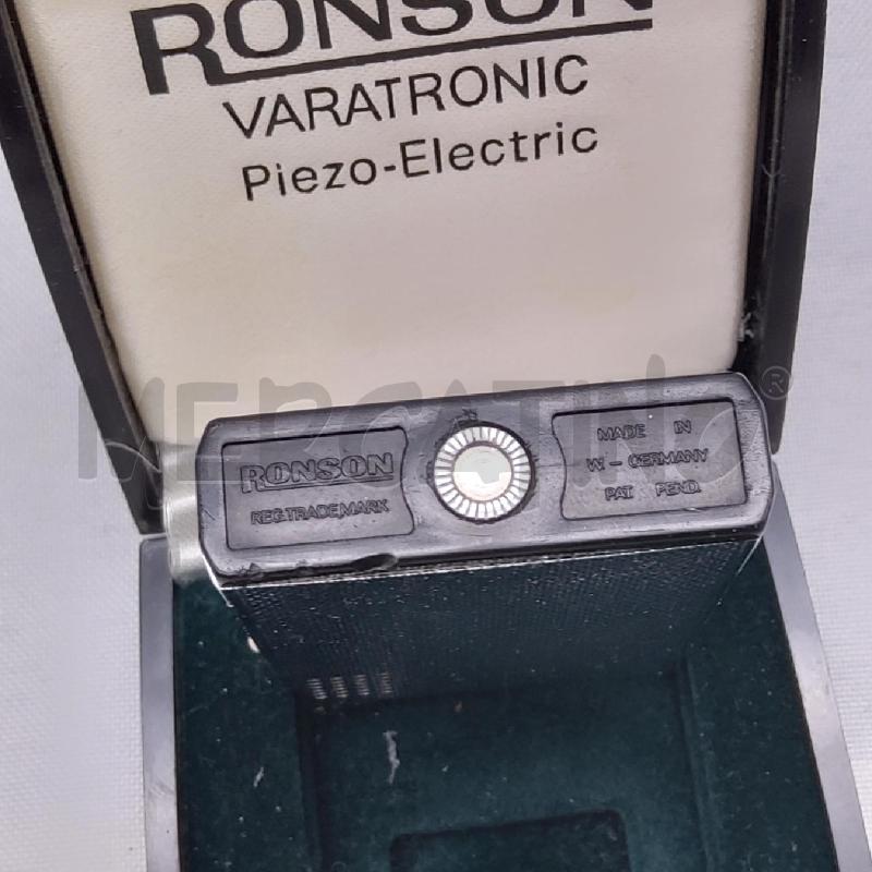 ACCENDINO DA COLLEZIONE RONSON VARATRONIC + SCATOLA | Mercatino dell'Usato San maurizio canavese 3