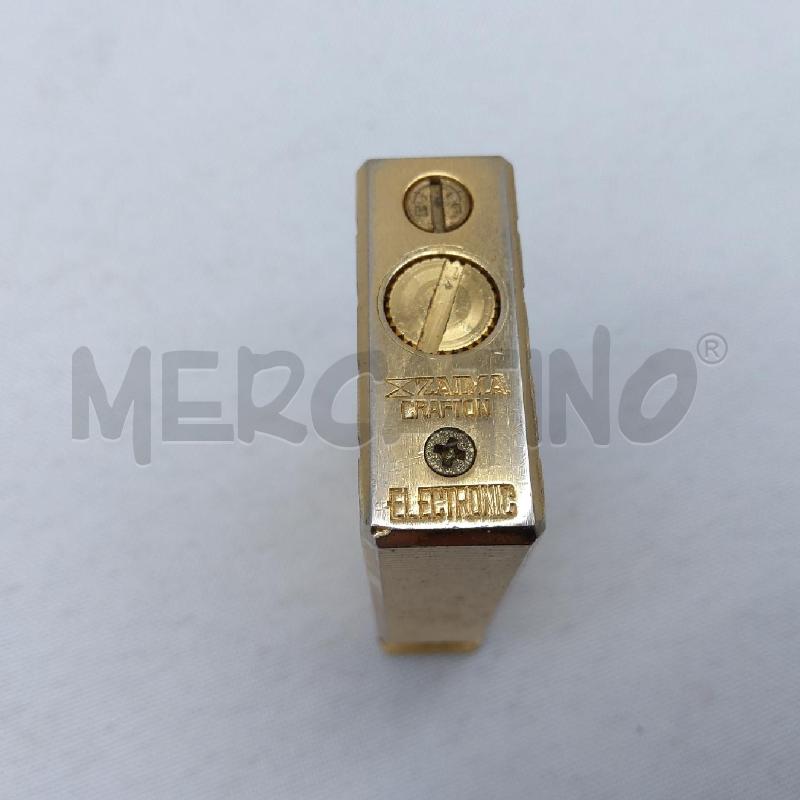 ACCENDINO DA COLLEZIONE ZAIMA CRAFTON DORATO | Mercatino dell'Usato San maurizio canavese 3