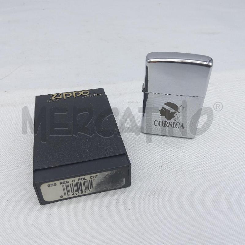 ACCENDINO DA COLLEZIONE ZIPPO CORSICA  | Mercatino dell'Usato San maurizio canavese 1