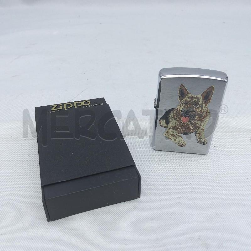 ACCENDINO DA COLLEZIONE ZIPPO PASTORE TEDESCO | Mercatino dell'Usato San maurizio canavese 1