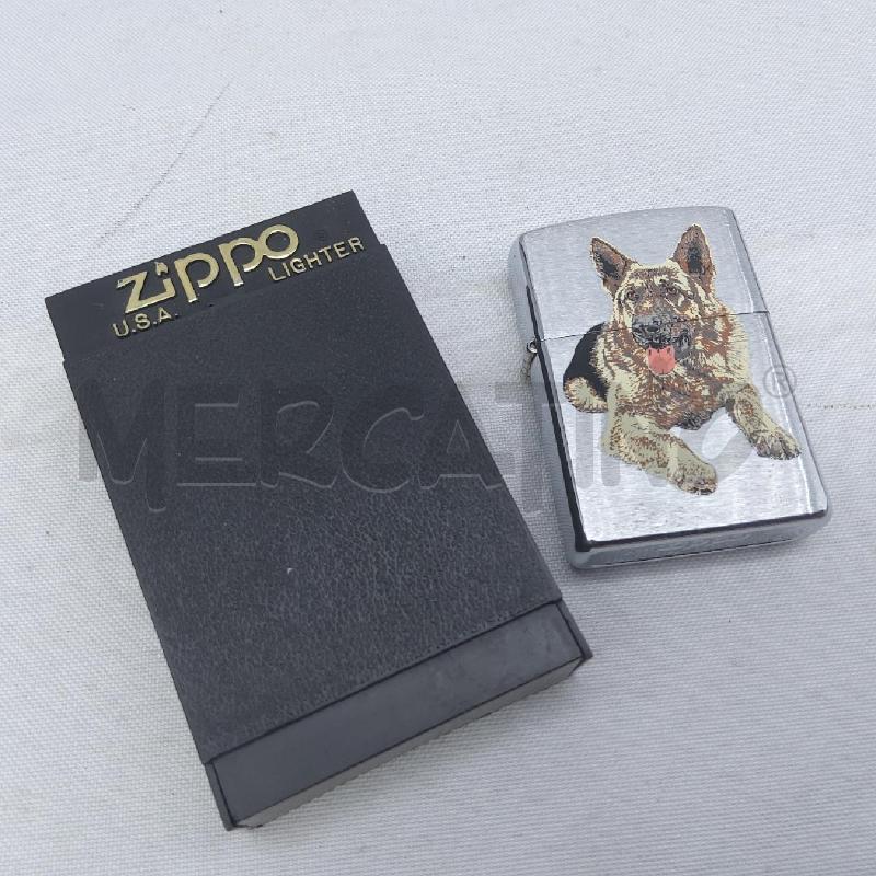 ACCENDINO DA COLLEZIONE ZIPPO PASTORE TEDESCO | Mercatino dell'Usato San maurizio canavese 2