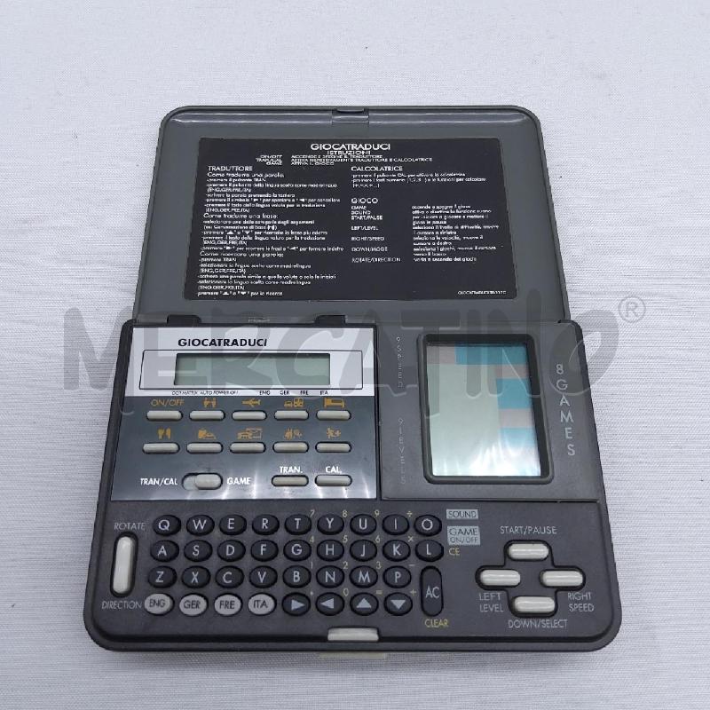 AGENDINA ELETTRONICA SANYO GIOCATRADUCI | Mercatino dell'Usato San maurizio canavese 1