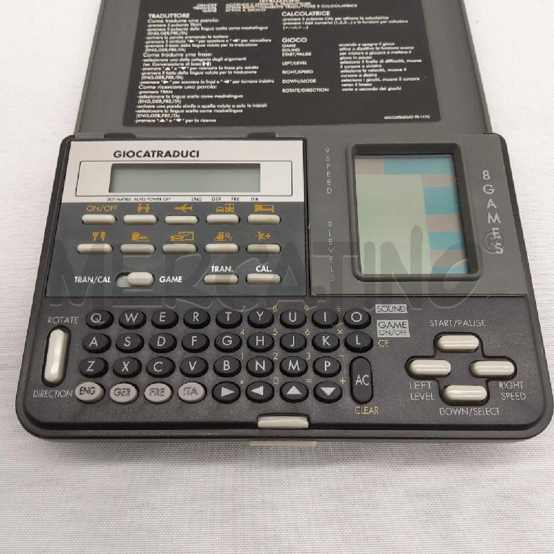 AGENDINA ELETTRONICA SANYO GIOCATRADUCI | Mercatino dell'Usato San maurizio canavese 2