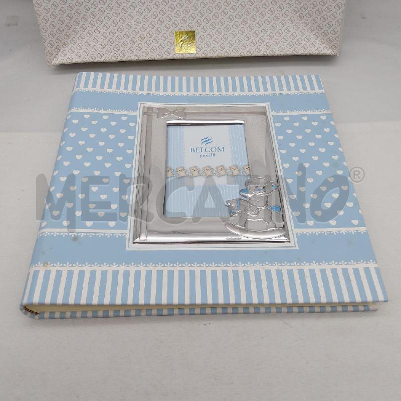 ALBUM FOTOGRAFICO BELCOM AZZURRO CUORICINI LAMINATO SC SOP 54 | Mercatino dell'Usato San maurizio canavese 1