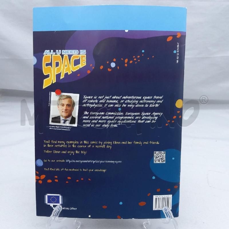 ALLU NEED IS SPACE ESA COMMISSIONE EUROPEA | Mercatino dell'Usato San maurizio canavese 2