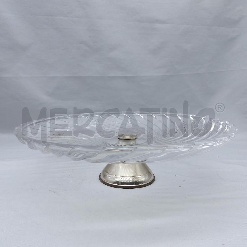 ALZATA VETRO BASE ARGENTO | Mercatino dell'Usato San maurizio canavese 2