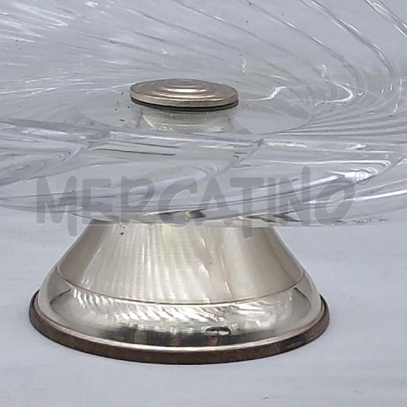 ALZATA VETRO BASE ARGENTO | Mercatino dell'Usato San maurizio canavese 3