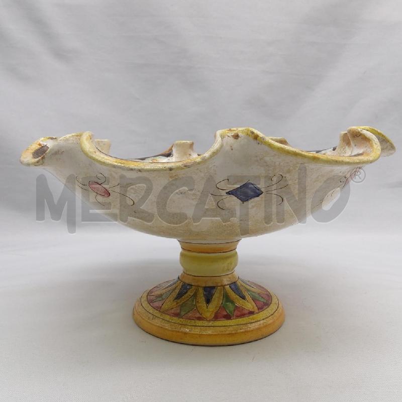 ALZATINA CERAMICA DERUTA 3 FIORI CENTRALI | Mercatino dell'Usato San maurizio canavese 4