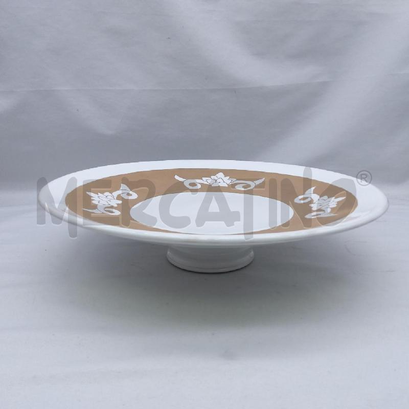 ALZATINA CERAMICA SARDA BCO BEIGE | Mercatino dell'Usato San maurizio canavese 1