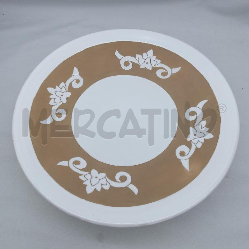 ALZATINA CERAMICA SARDA BCO BEIGE | Mercatino dell'Usato San maurizio canavese 2